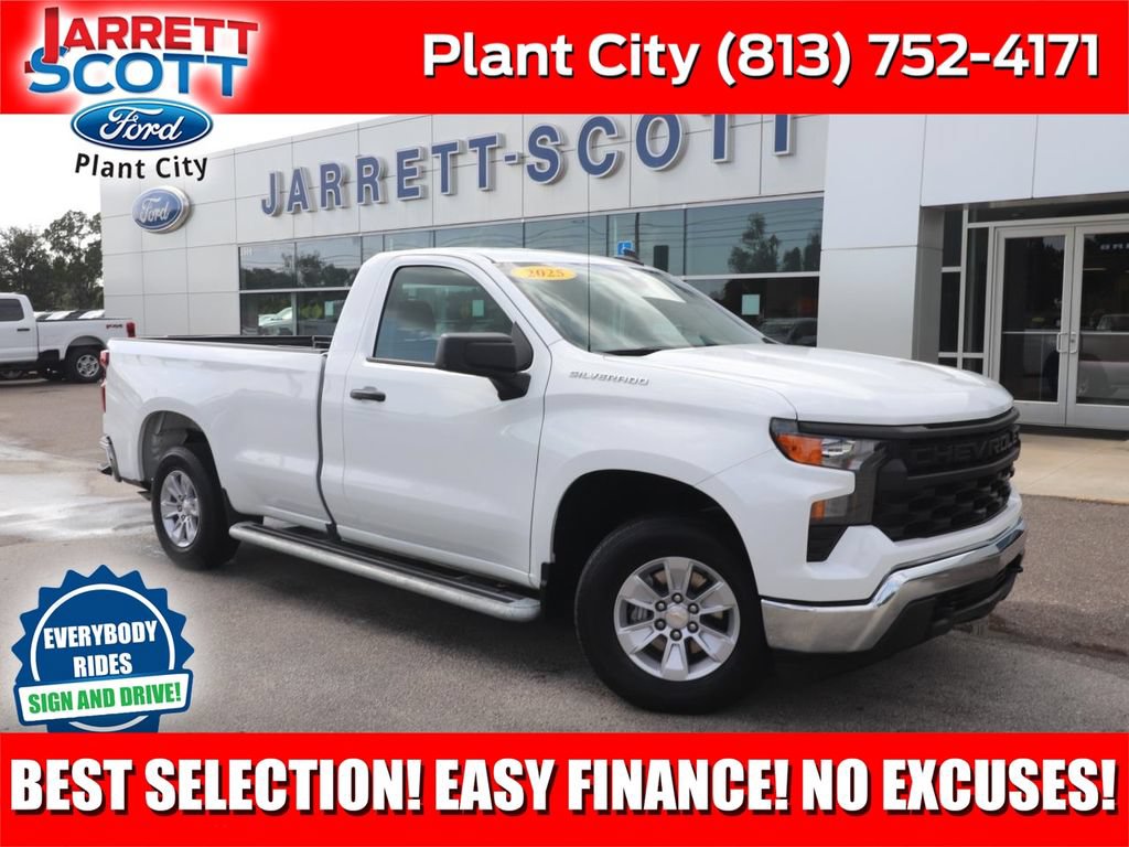 Used 2025 Chevrolet Silverado 1500 W/T RWD image 1