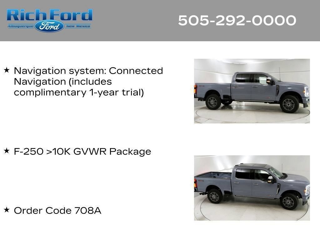 Certified 2024 Ford F250 Limited AWD/4WD image 33