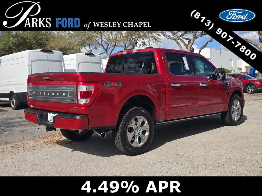 Certified 2023 Ford F150 Platinum w/ Trailer Tow Package image 3