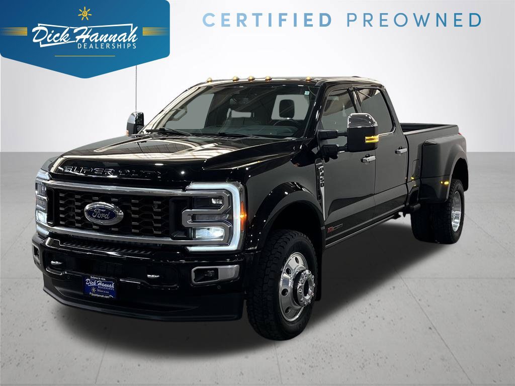 Certified 2023 Ford F450 Platinum w/ Camper Package