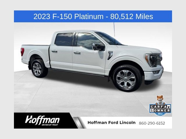 Certified 2023 Ford F150 Platinum w/ Equipment Group 701A High