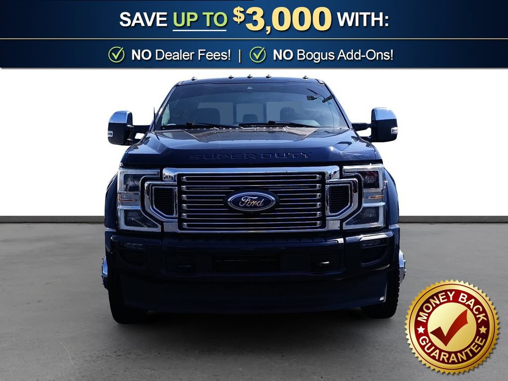 Certified 2022 Ford F450 Platinum w/ FX4 Off-Road Package AWD/4WD image 4