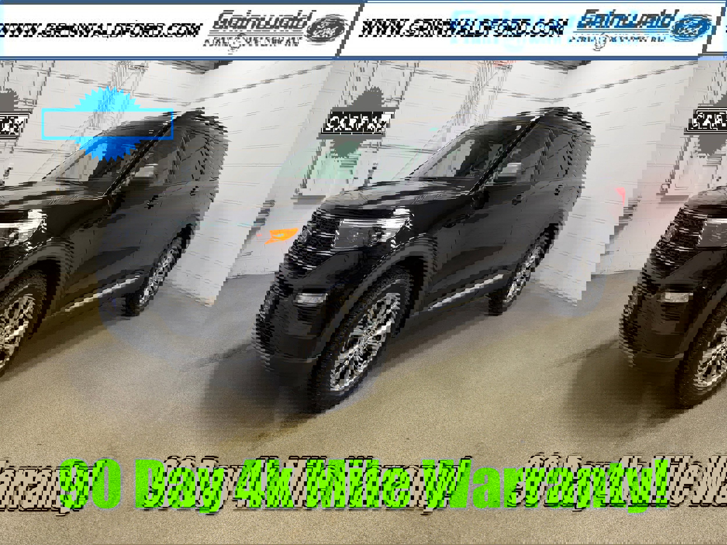 Certified 2020 Ford Explorer XLT w/ Equipment Group 202A