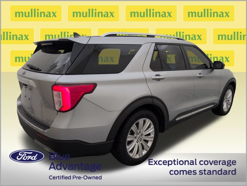 Certified 2021 Ford Explorer Limited w/ Hybrid Equipment Group 310A RWD image 3