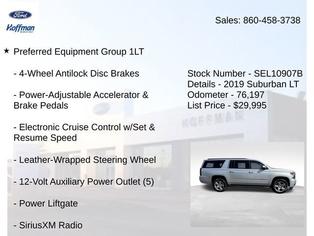 Used 2019 Chevrolet Suburban LT image 15