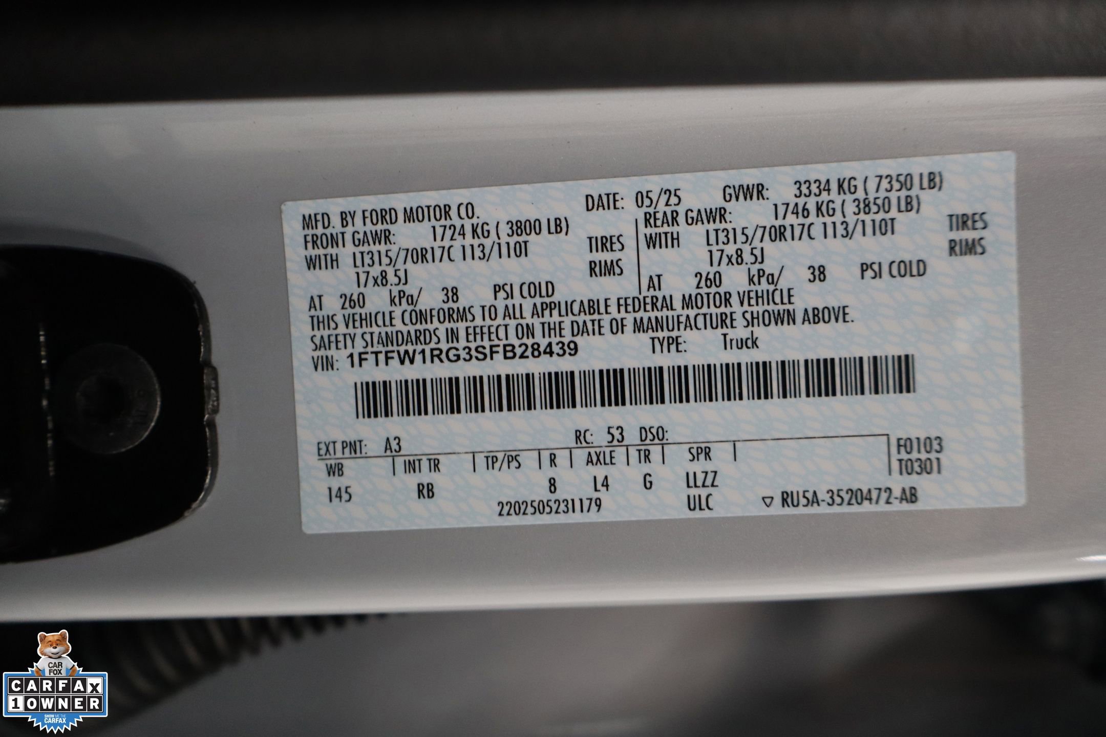 Certified 2025 Ford F150 Raptor AWD/4WD image 29