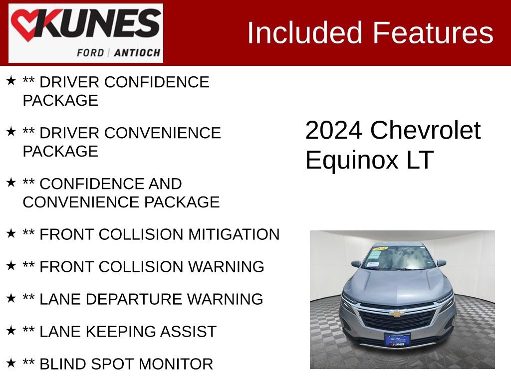 Used 2024 Chevrolet Equinox LT AWD/4WD image 4