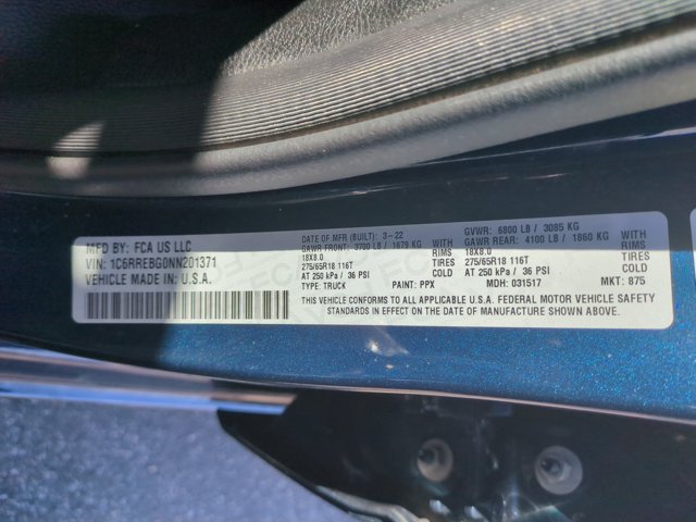 Used 2022 RAM 1500 Big Horn RWD image 35