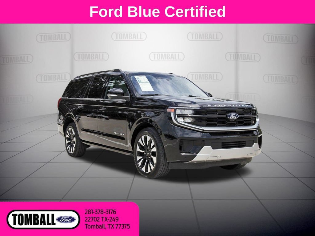 Certified 2025 Ford Expedition Max Platinum w/ Driver's Package AWD/4WD image 1