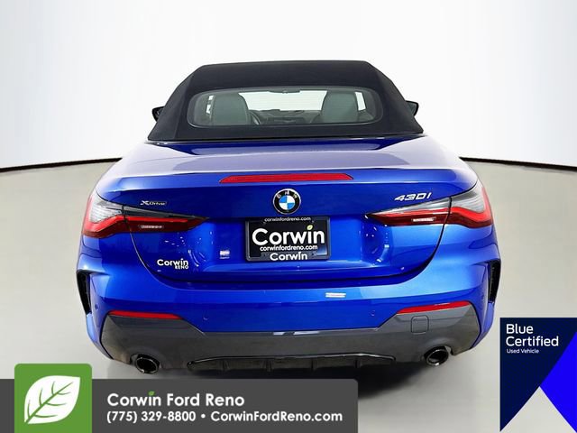 Used 2022 BMW 430i xDrive Convertible w/ M Sport Package image 5