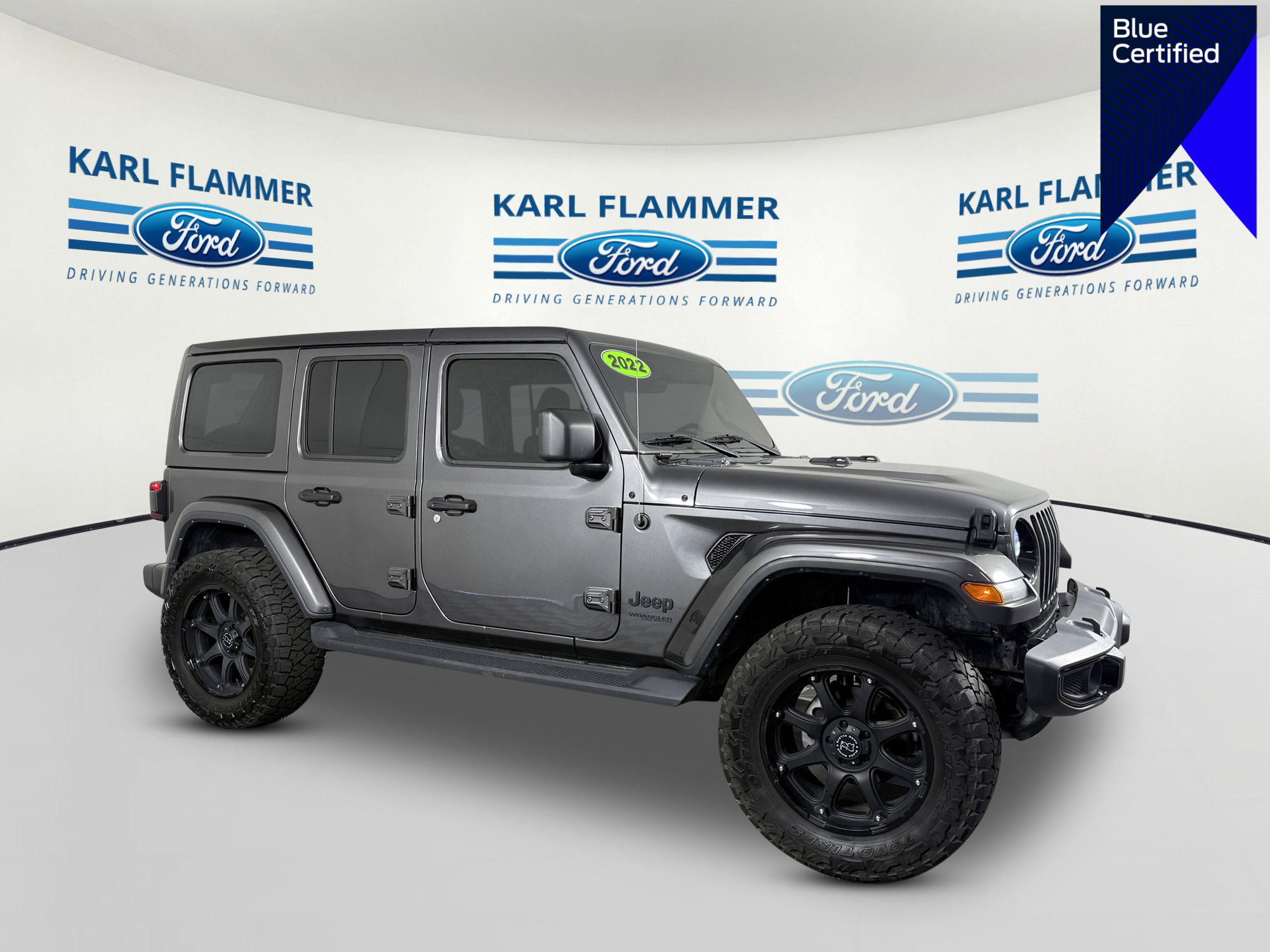 Used 2022 Jeep Wrangler Unlimited Sahara image 1