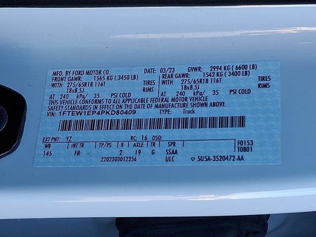 Certified 2023 Ford F150 XLT w/ Equipment Group 302A High image 27