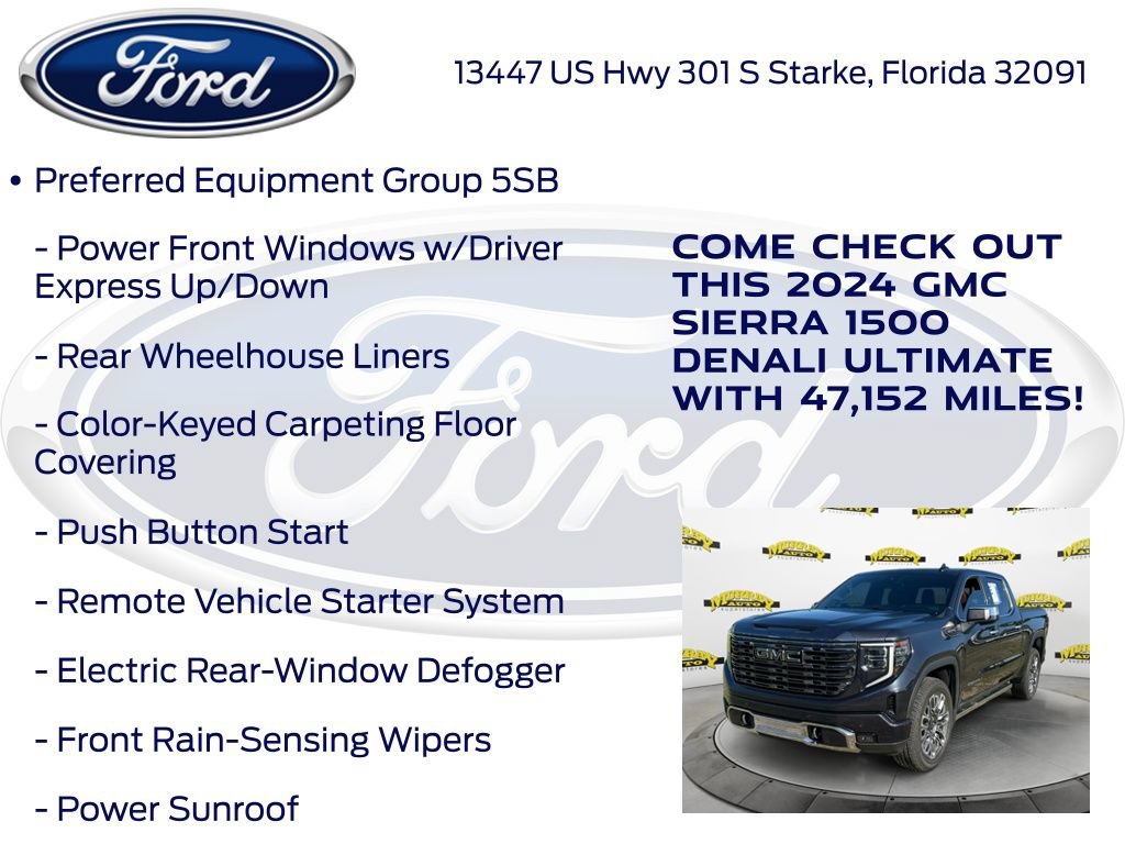 Used 2024 GMC Sierra 1500 Denali Ultimate AWD/4WD image 27