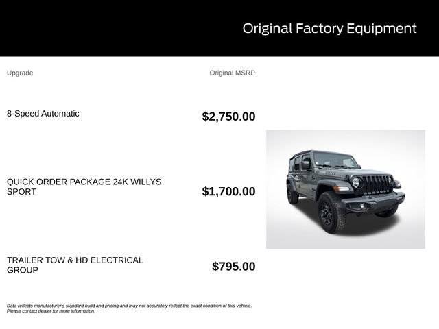 Used 2020 Jeep Wrangler Unlimited Sport AWD/4WD image 11