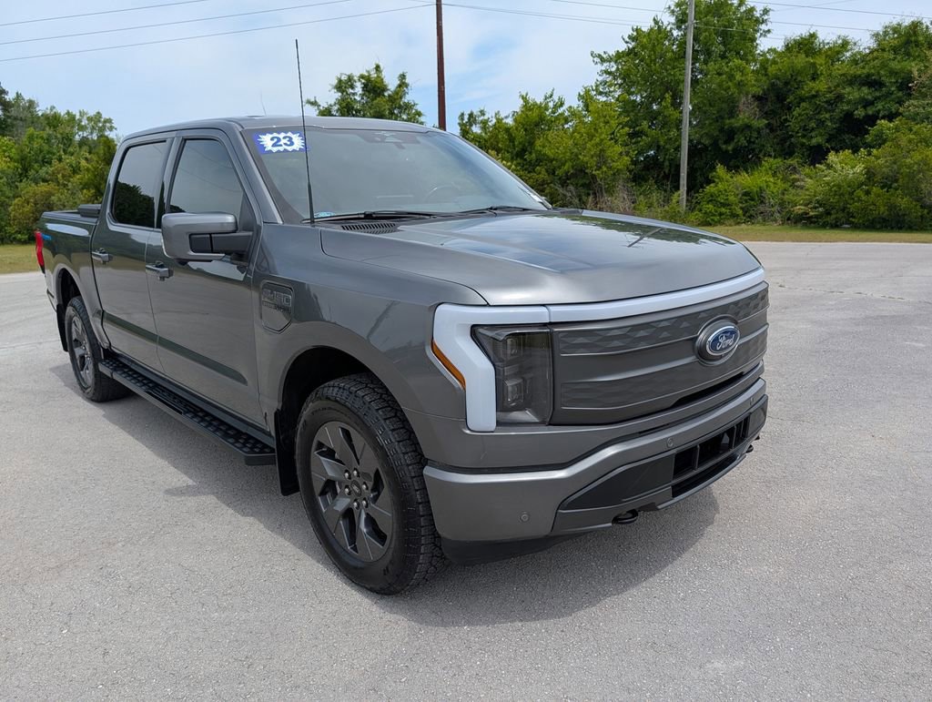 Certified 2023 Ford F150 Lightning Lariat w/ Tow Technology Package AWD/4WD image 2