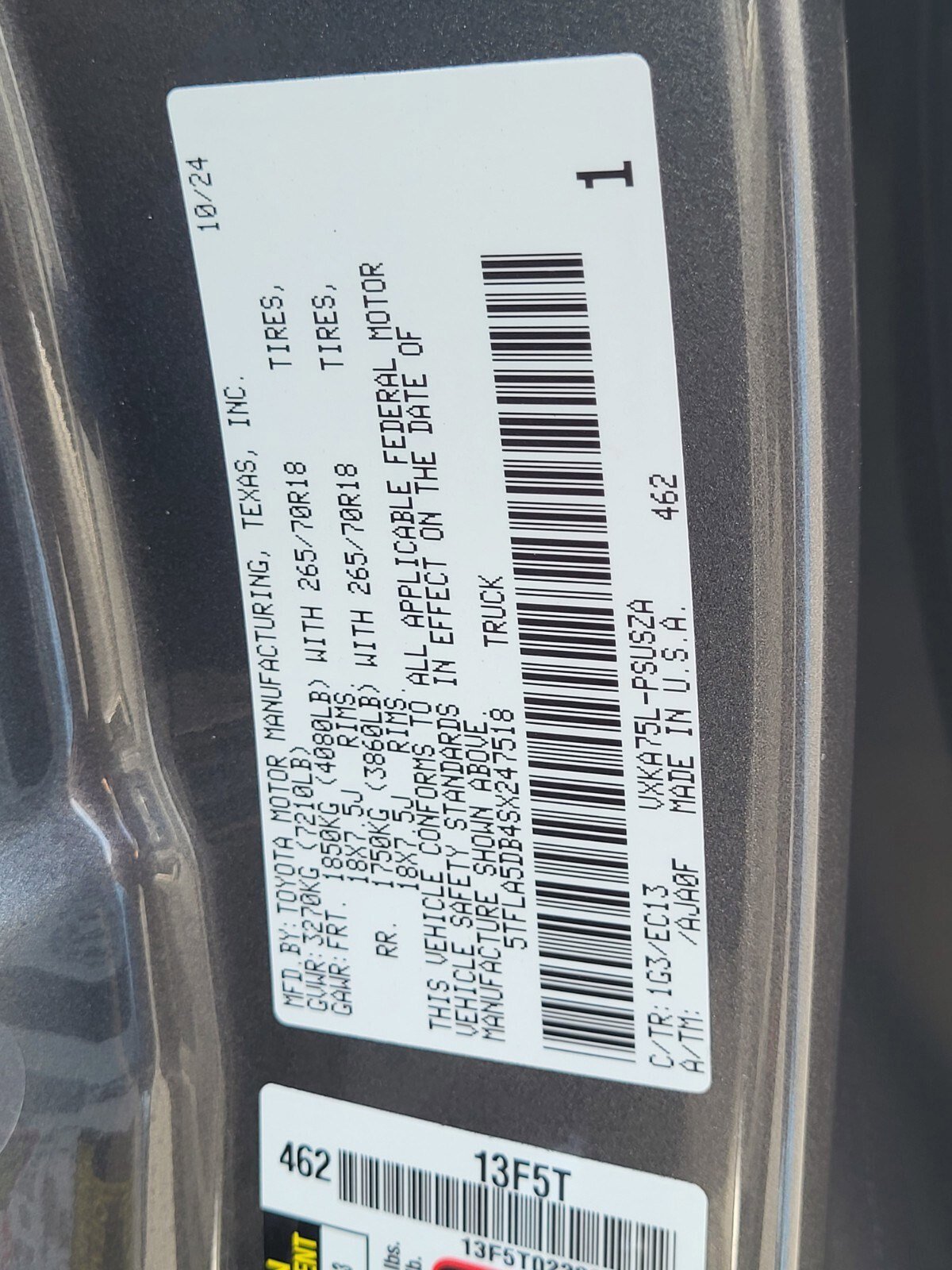 Used 2025 Toyota Tundra SR5 w/ TRD Off-Road Premium Package image 34