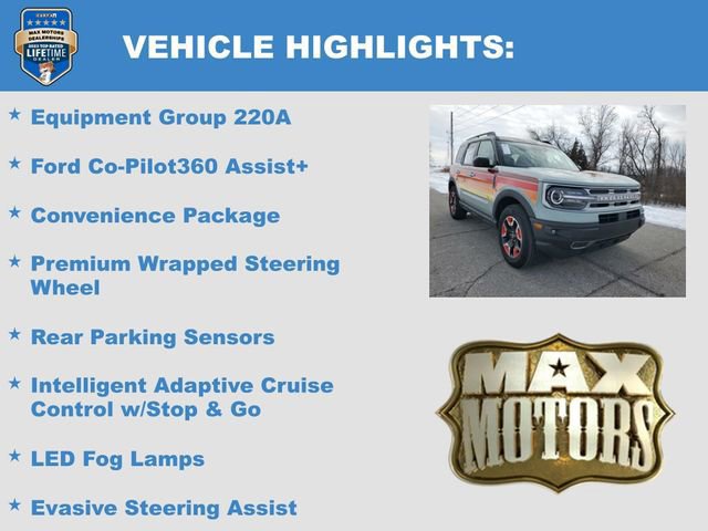 Certified 2024 Ford Bronco Sport Free Wheeling w/ Convenience Package image 9