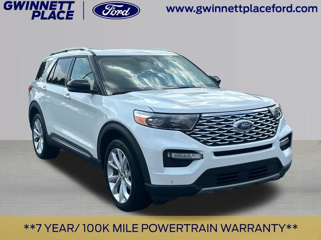 Certified 2024 Ford Explorer Platinum w/ Class IV Trailer Tow Package AWD/4WD image 3