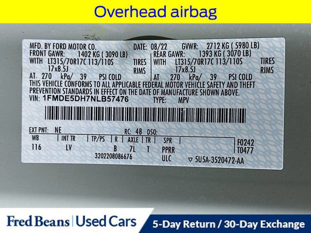 Certified 2022 Ford Bronco Big Bend w/ Sasquatch Package image 37