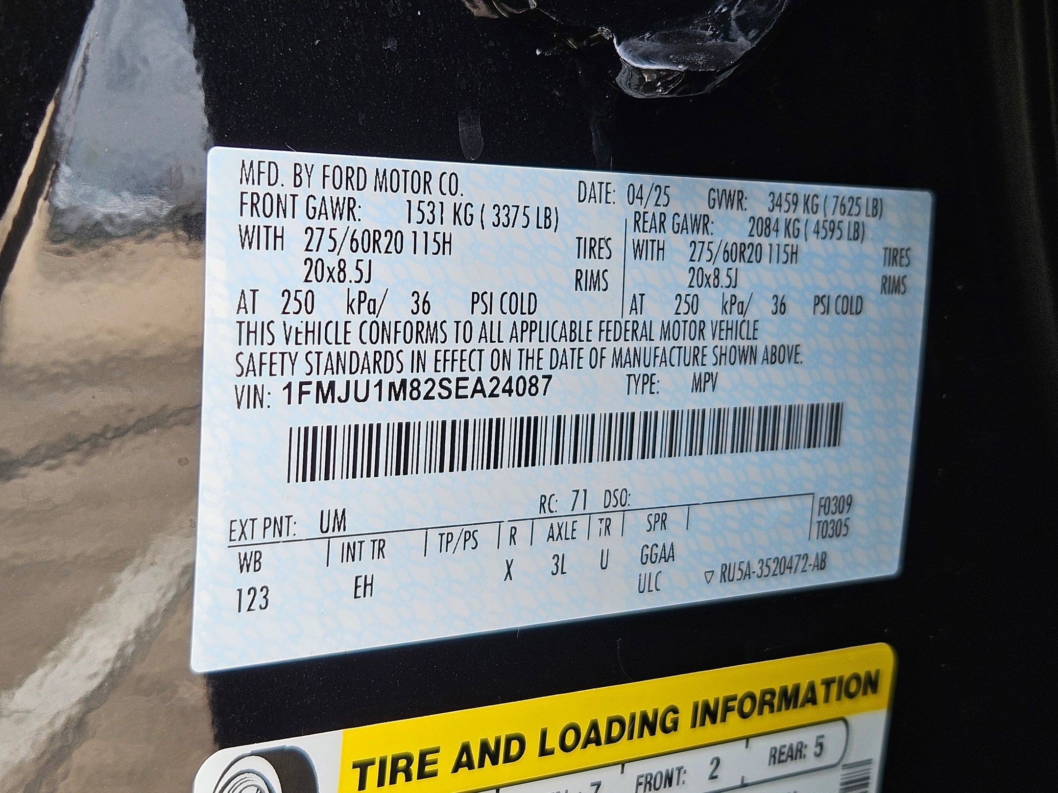 Certified 2025 Ford Expedition Platinum AWD/4WD image 34