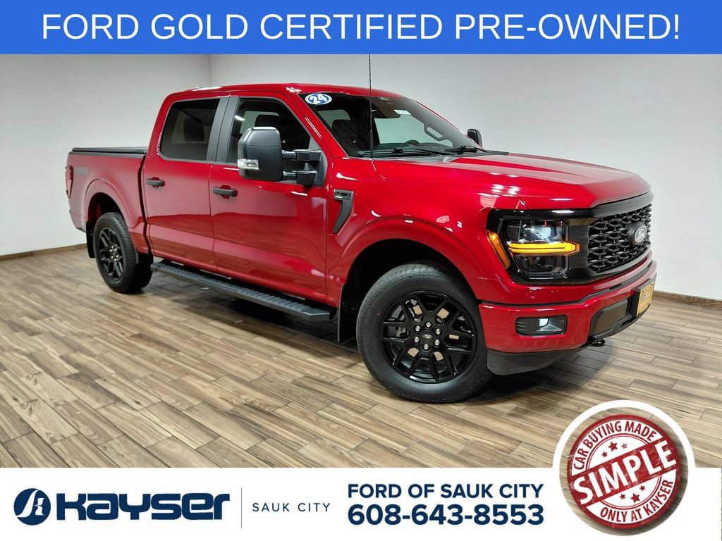Certified 2024 Ford F150 STX w/ STX Black Appearance Package