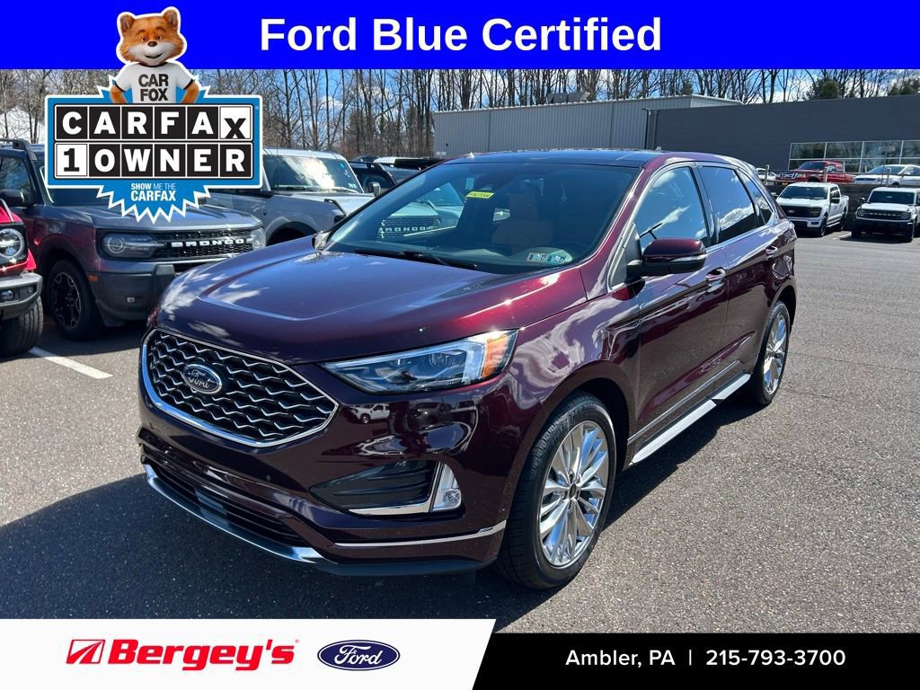 Certified 2023 Ford Edge Titanium w/ Equipment Group 301A image 6