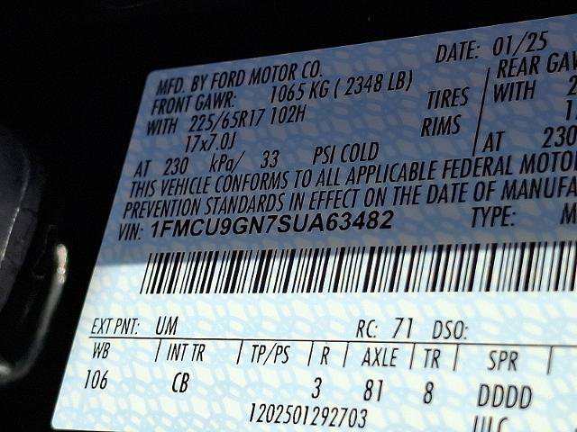 Certified 2025 Ford Escape Active image 25