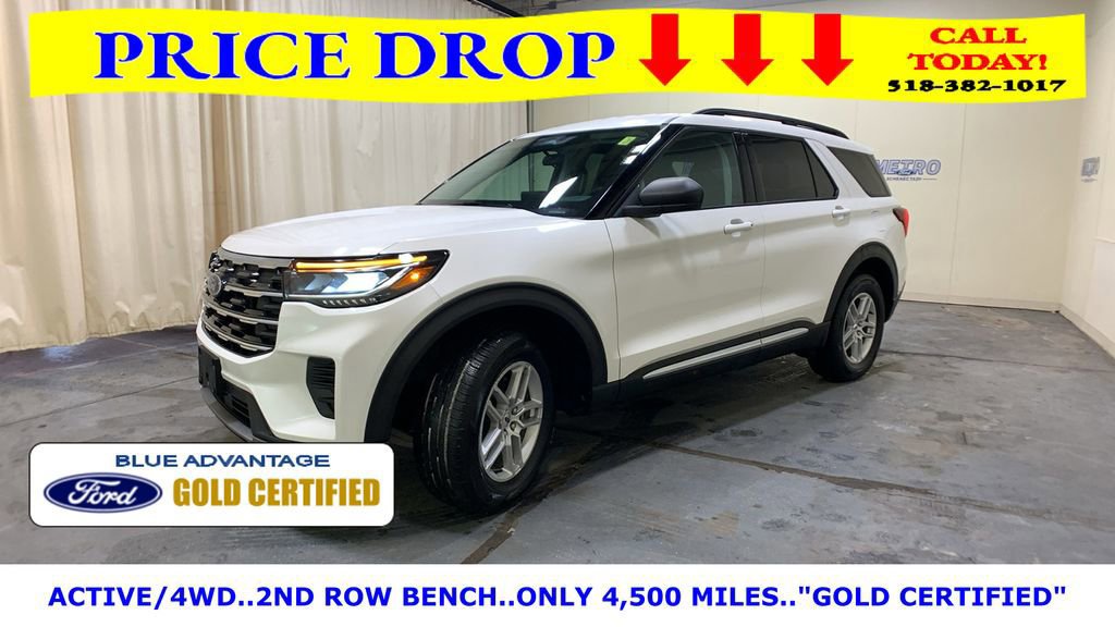 Certified 2025 Ford Explorer Active image 2