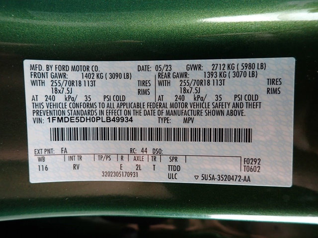 Certified 2023 Ford Bronco Outer Banks image 17