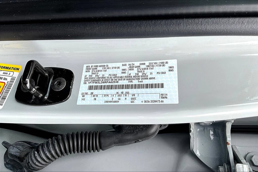 Certified 2024 Ford F150 XLT w/ Equipment Group 302A MID AWD/4WD image 23