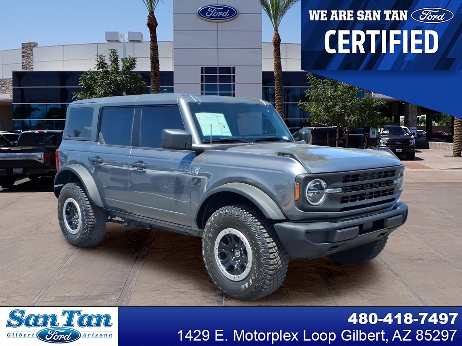 Certified 2023 Ford Bronco 4-Door w/ Sasquatch Package