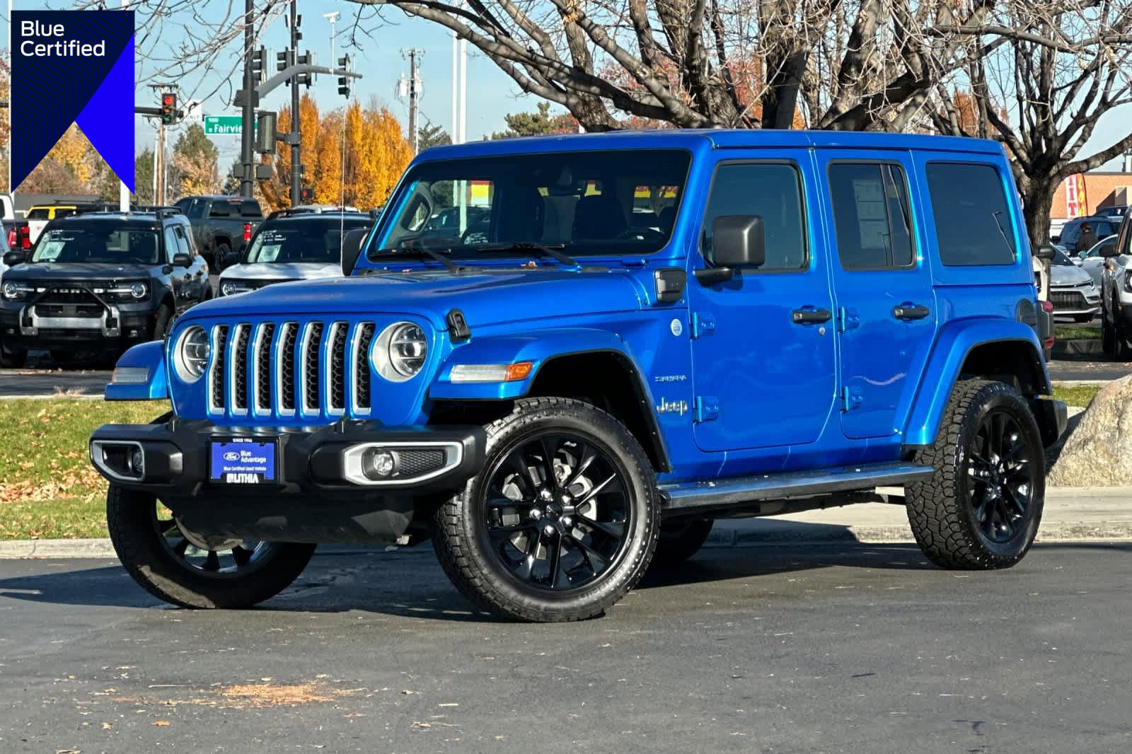 Used 2021 Jeep Wrangler Unlimited Sahara w/ Cold Weather Group image 1