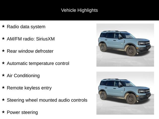 Certified 2022 Ford Bronco Sport Big Bend w/ Convenience Package image 12