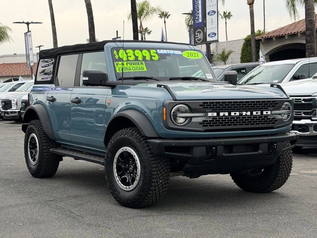 Certified 2021 Ford Bronco Badlands image 2