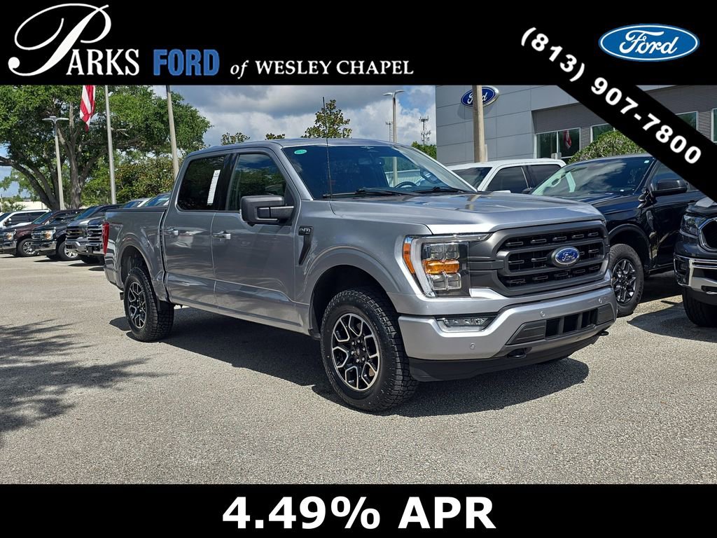 Certified 2023 Ford F150 XLT w/ Equipment Group 302A High AWD/4WD image 1