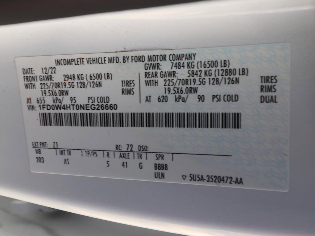 Certified 2022 Ford F450 XL w/ Power Equipment Group image 21