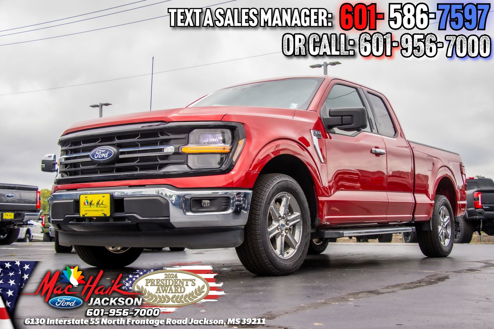 Certified 2024 Ford F150 XLT w/ Tow/Haul Package RWD image 2