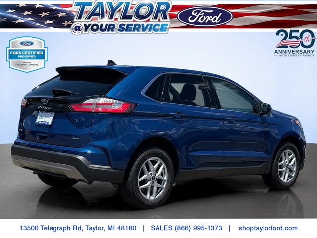 Certified 2022 Ford Edge SEL w/ Convenience Package AWD/4WD image 3