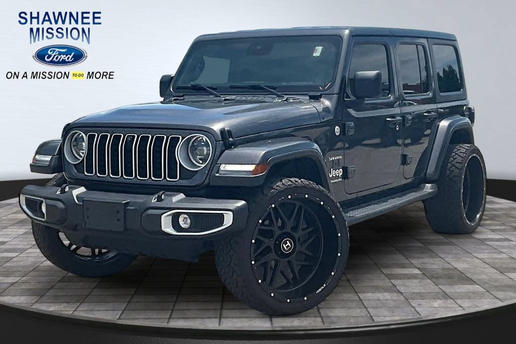 Used 2024 Jeep Wrangler Unlimited Sahara w/ Technology Group