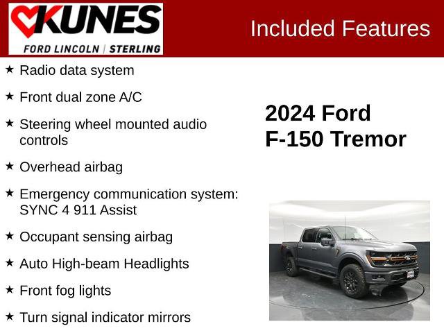 Certified 2024 Ford F150 Tremor w/ Bed Utility Package AWD/4WD image 3