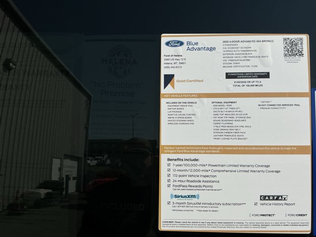 Certified 2022 Ford Bronco Raptor AWD/4WD image 21