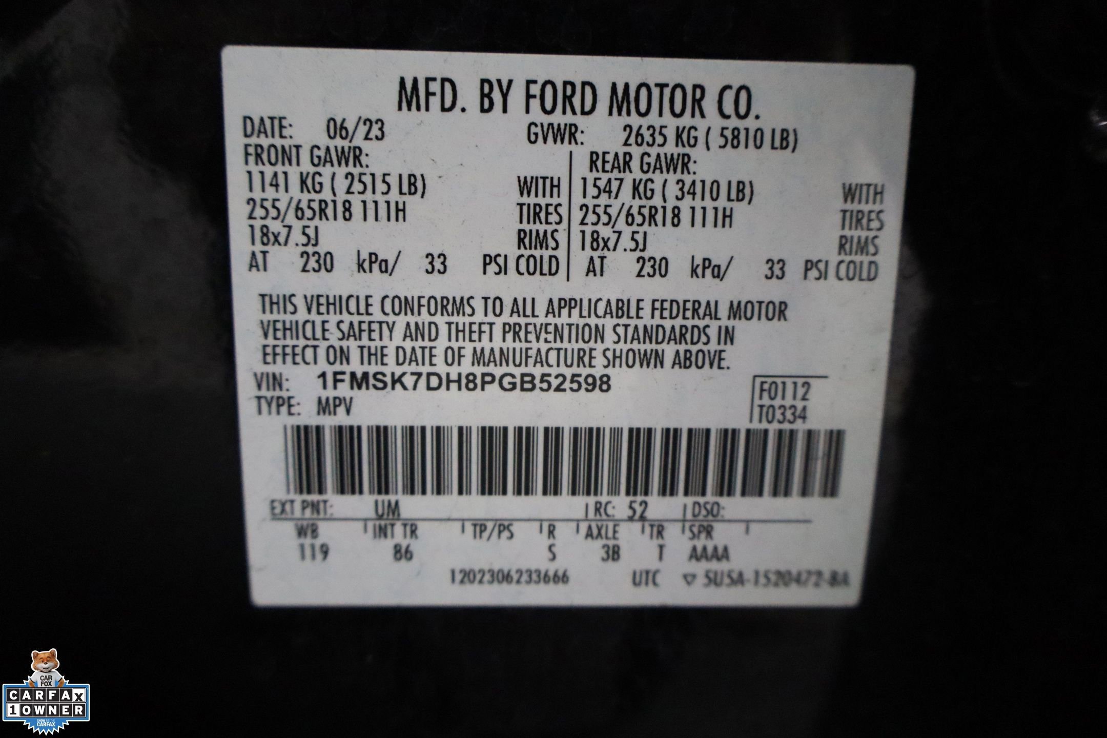Certified 2023 Ford Explorer XLT image 32
