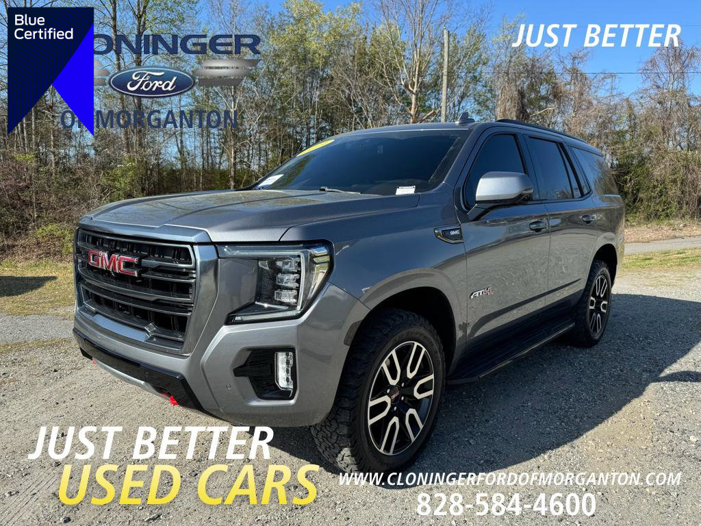 Used 2021 GMC Yukon AT4 w/ Rear Media and Nav Package