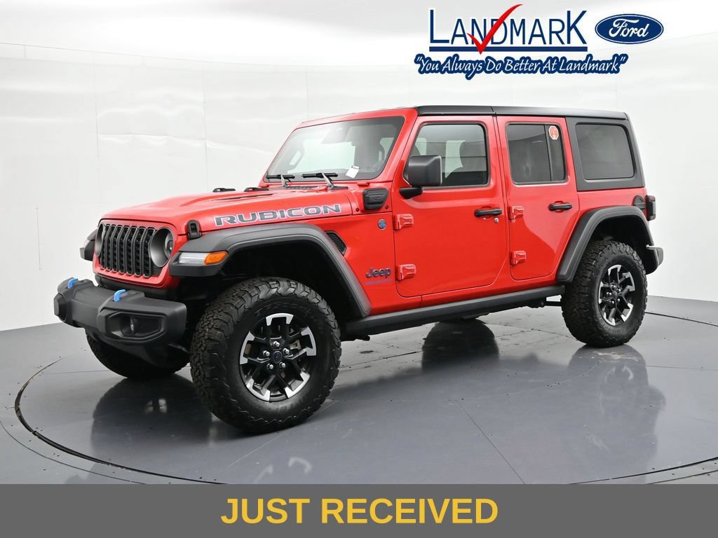 Used 2025 Jeep Wrangler Unlimited Rubicon 4xe w/ Safety Group AWD/4WD image 1