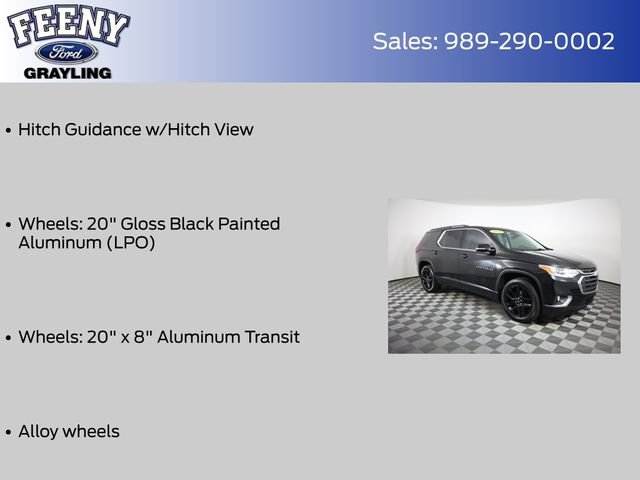 Used 2020 Chevrolet Traverse LT w/ Driver Confidence II Package AWD/4WD image 21