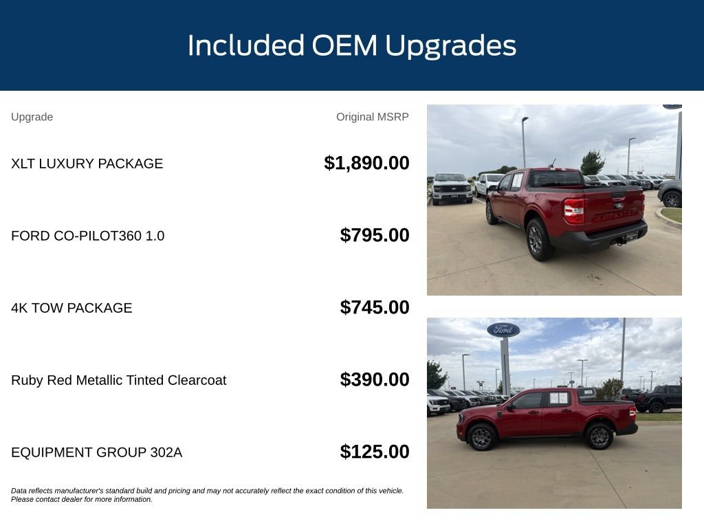 Certified 2025 Ford Maverick XLT w/ XLT Luxury Package AWD/4WD image 11
