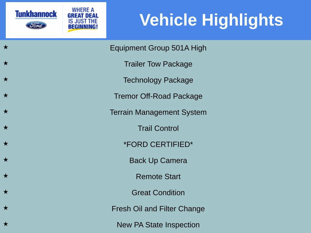 Certified 2022 Ford Ranger Lariat w/ Tremor Off-Road Package AWD/4WD image 14