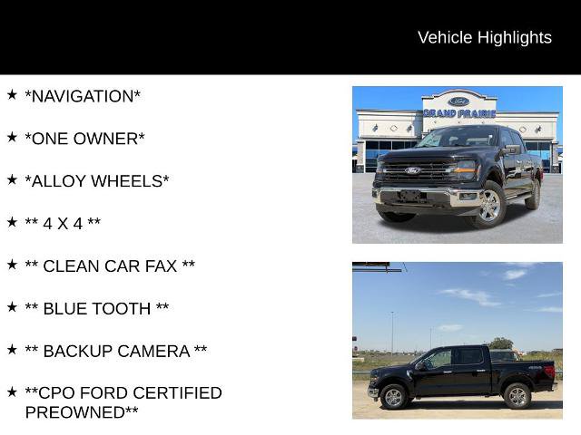 Certified 2025 Ford F150 XLT w/ Equipment Group 301A Standard AWD/4WD image 4