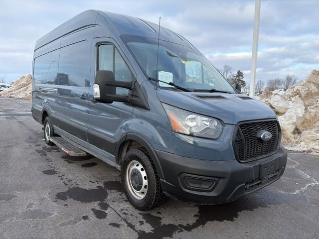 Certified 2021 Ford Transit 250 148 High Roof Extended w/ Parcel Delivery Package image 1