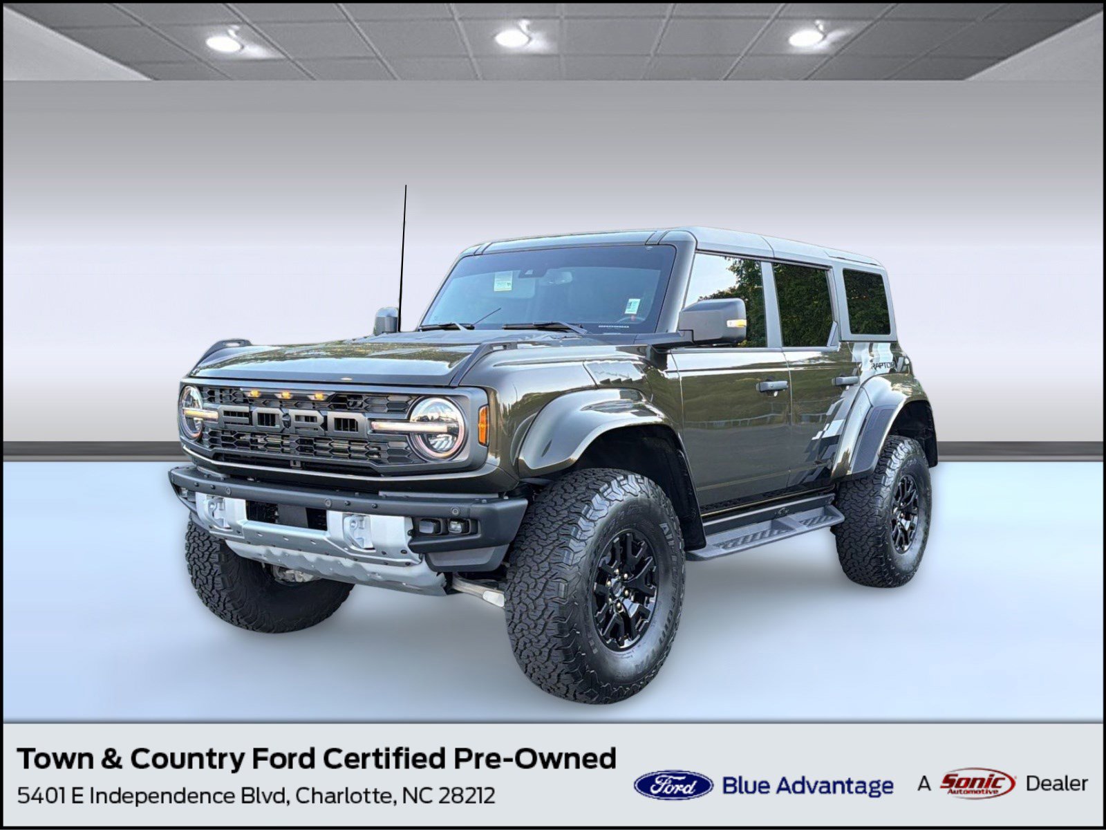 Certified 2024 Ford Bronco Raptor w/ Interior Carbon Fiber Pack 6 AWD/4WD image 1